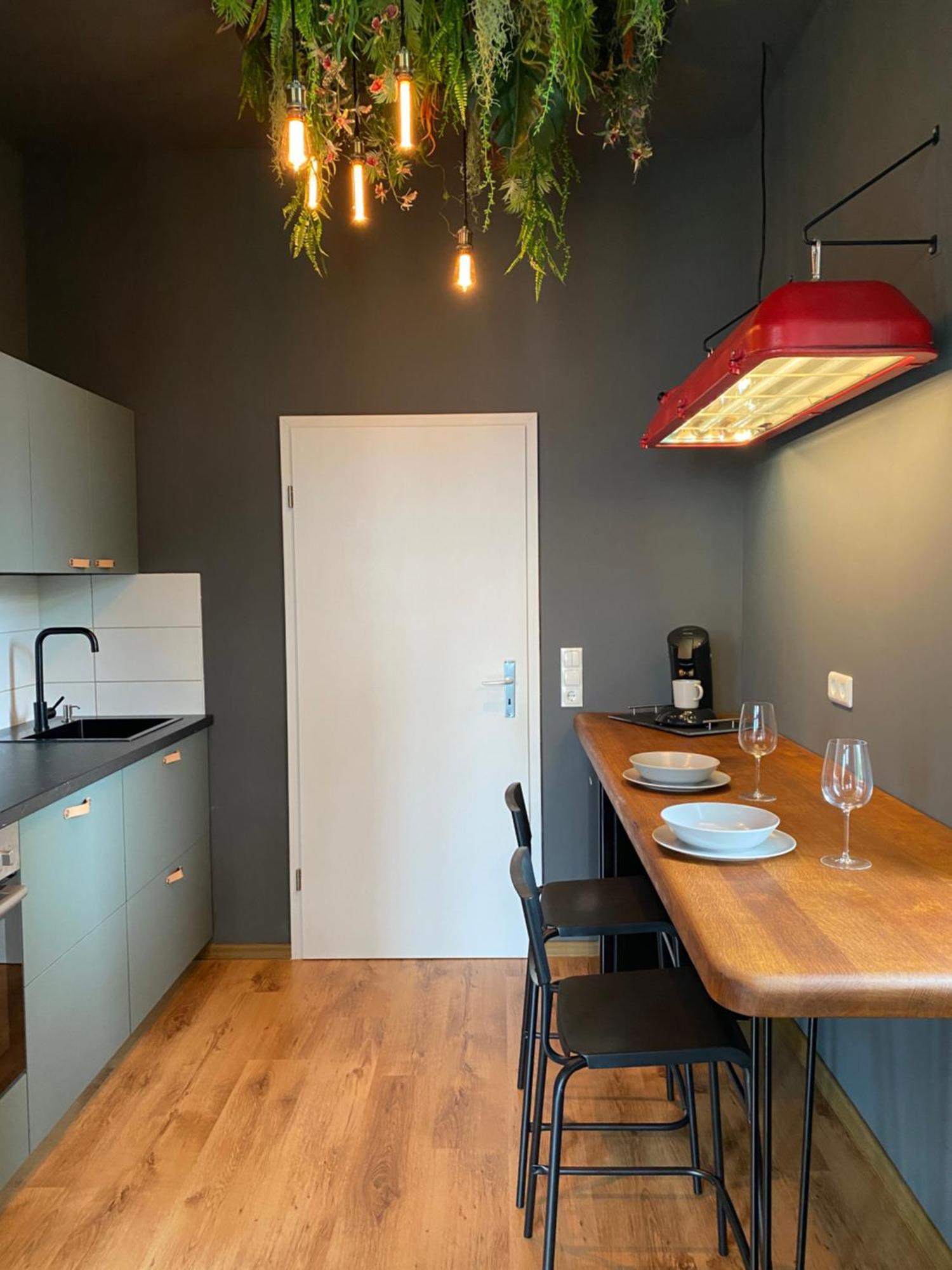 מגדבורג Tropisches Loft Mit Privatem Garten מראה חיצוני תמונה